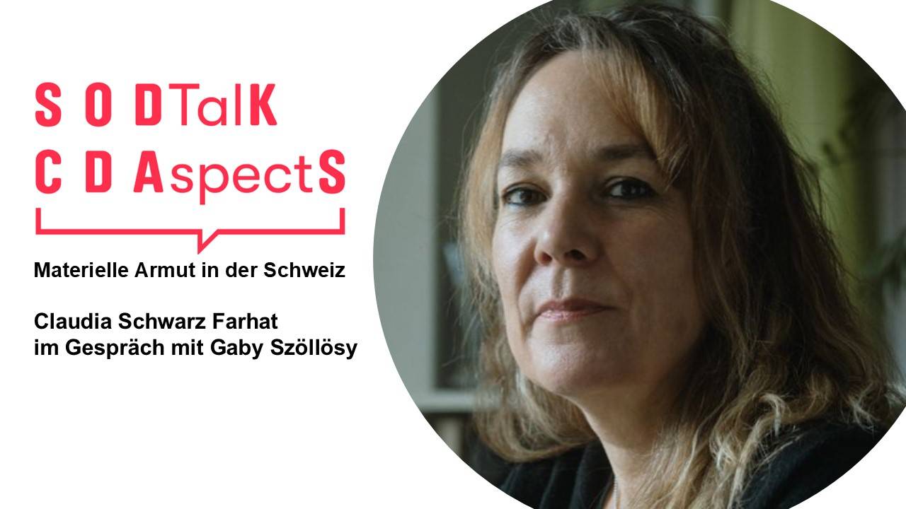 Claudia Schwarz ist alleinerziehende Mutter von drei inzwischen fast erwachsenen Kindern. Sie lebte während längerer Zeit in materieller Armut und beschreibt, wie sich Armut auf Beziehungen und den Alltag auswirkt. 