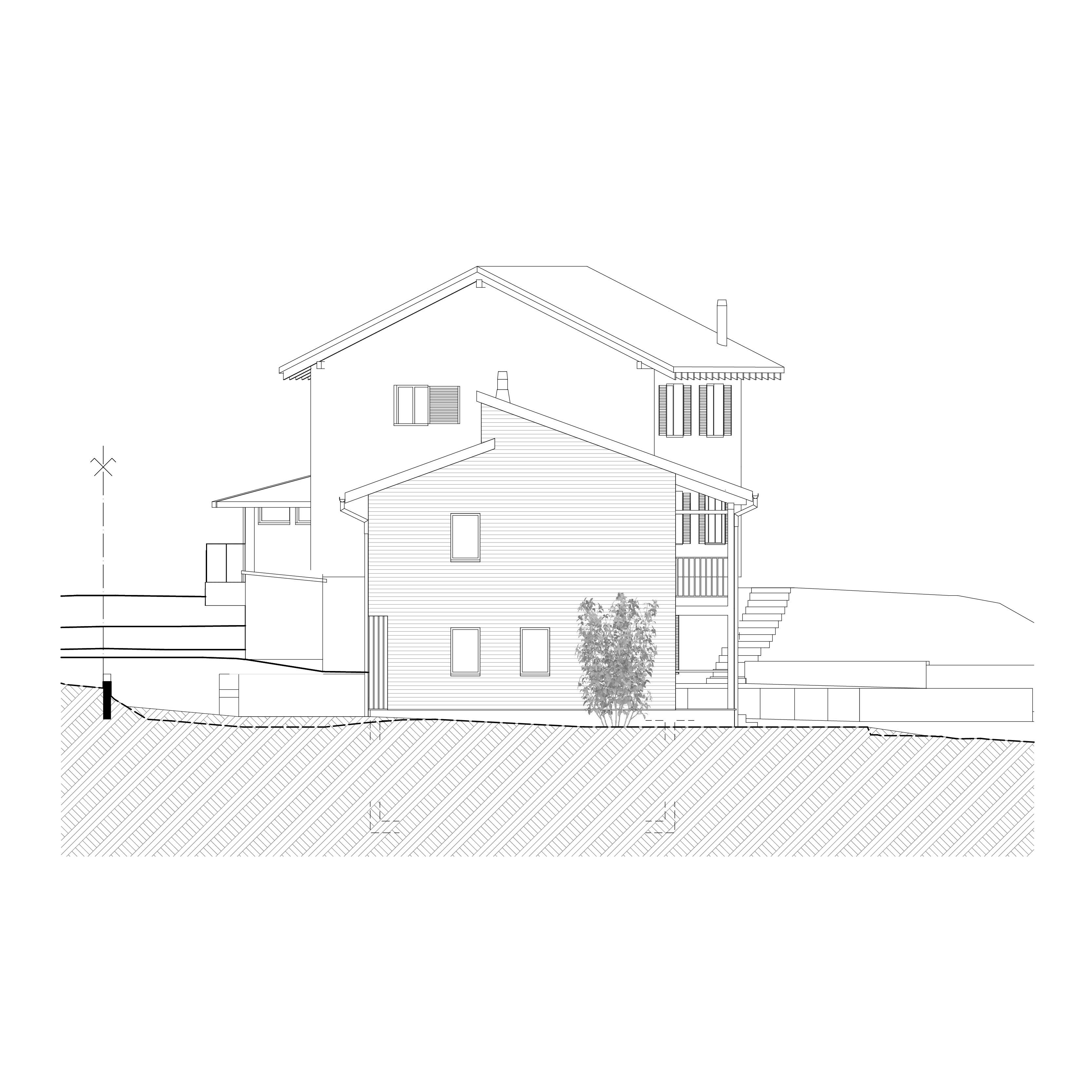 Nordwestfassade