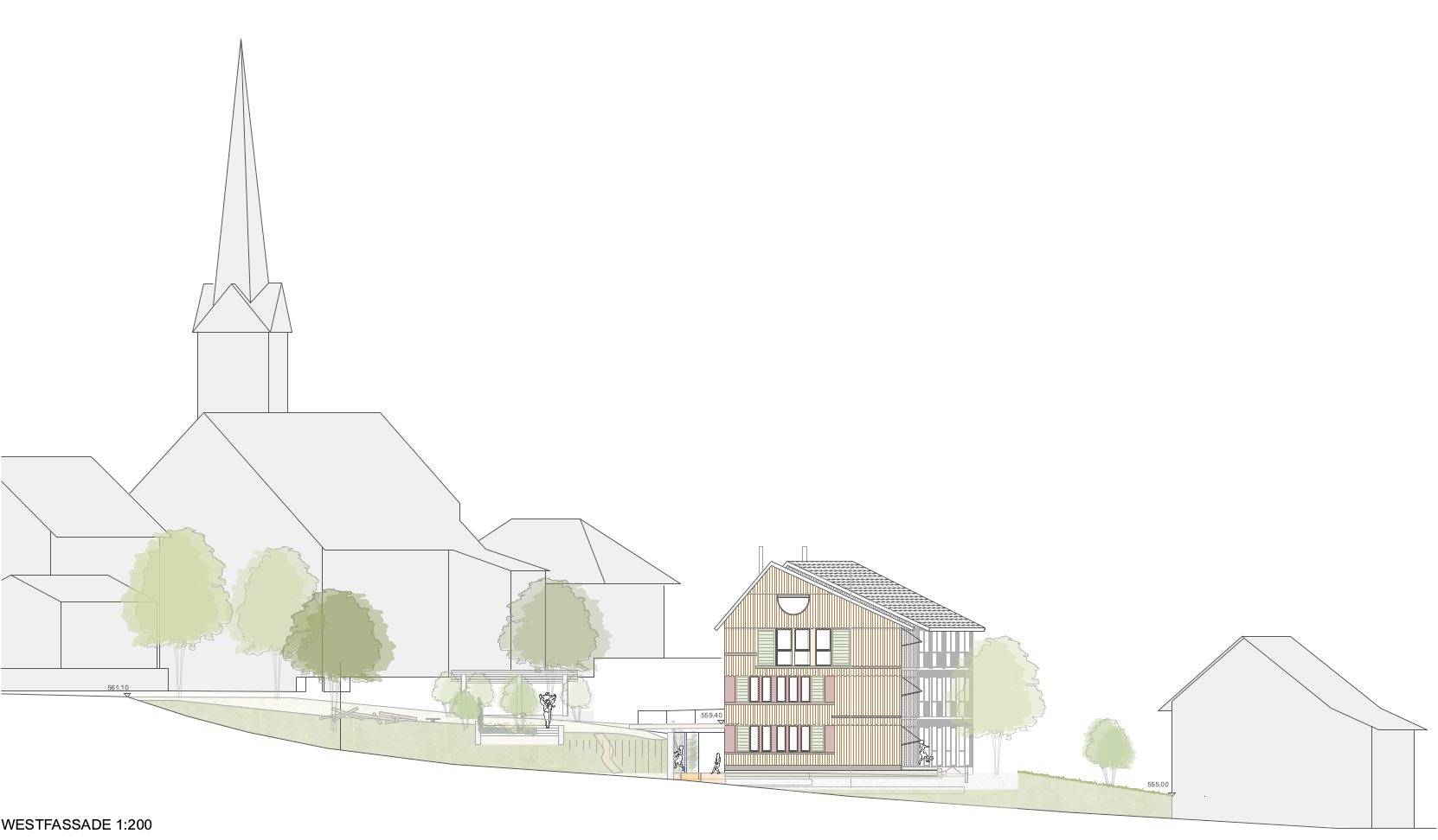 Westfassade