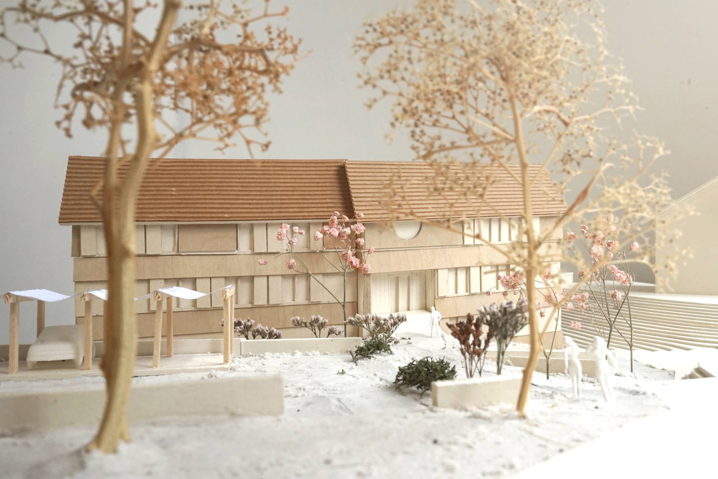 Modellfoto Ansicht Kirchplatz
