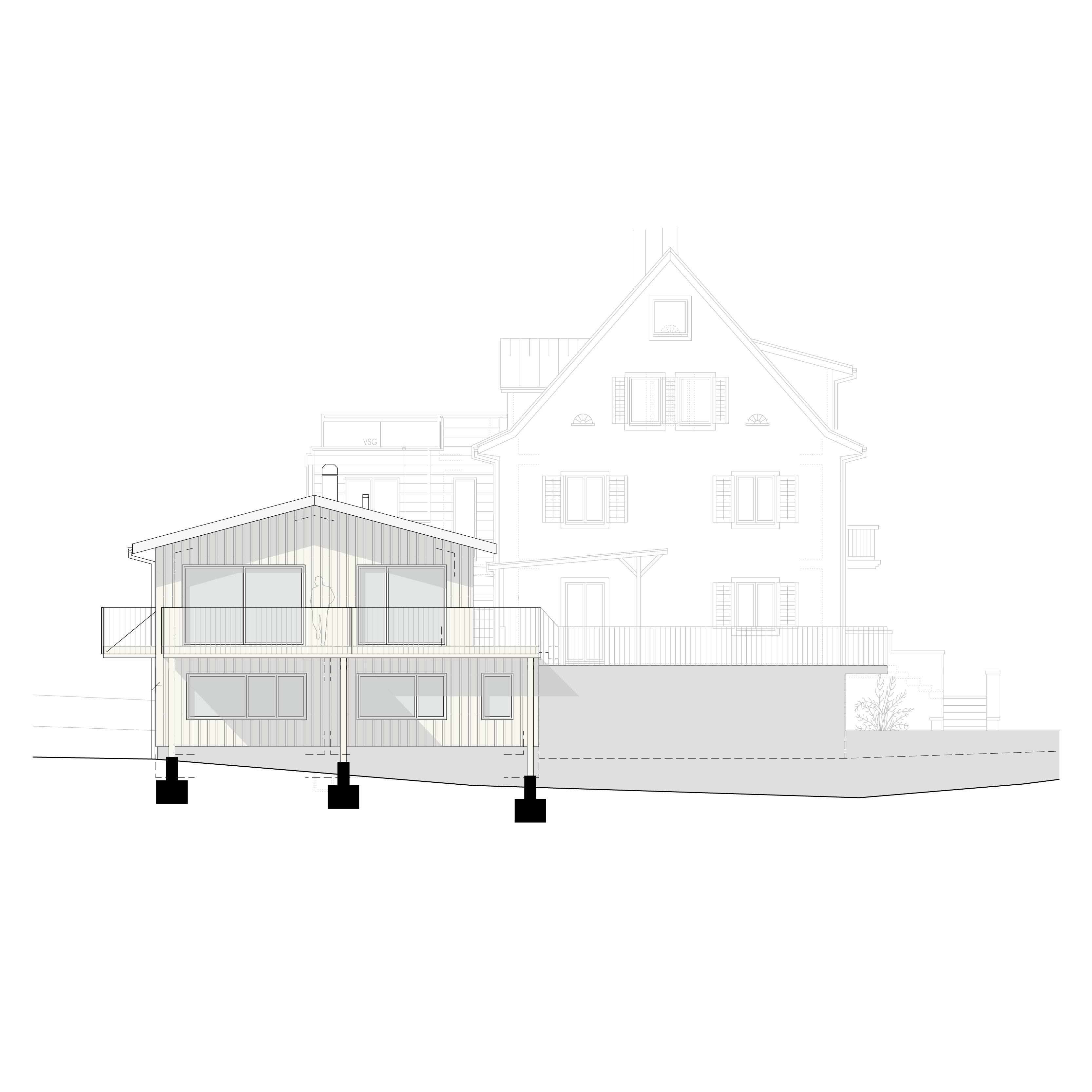 Nordostfassade