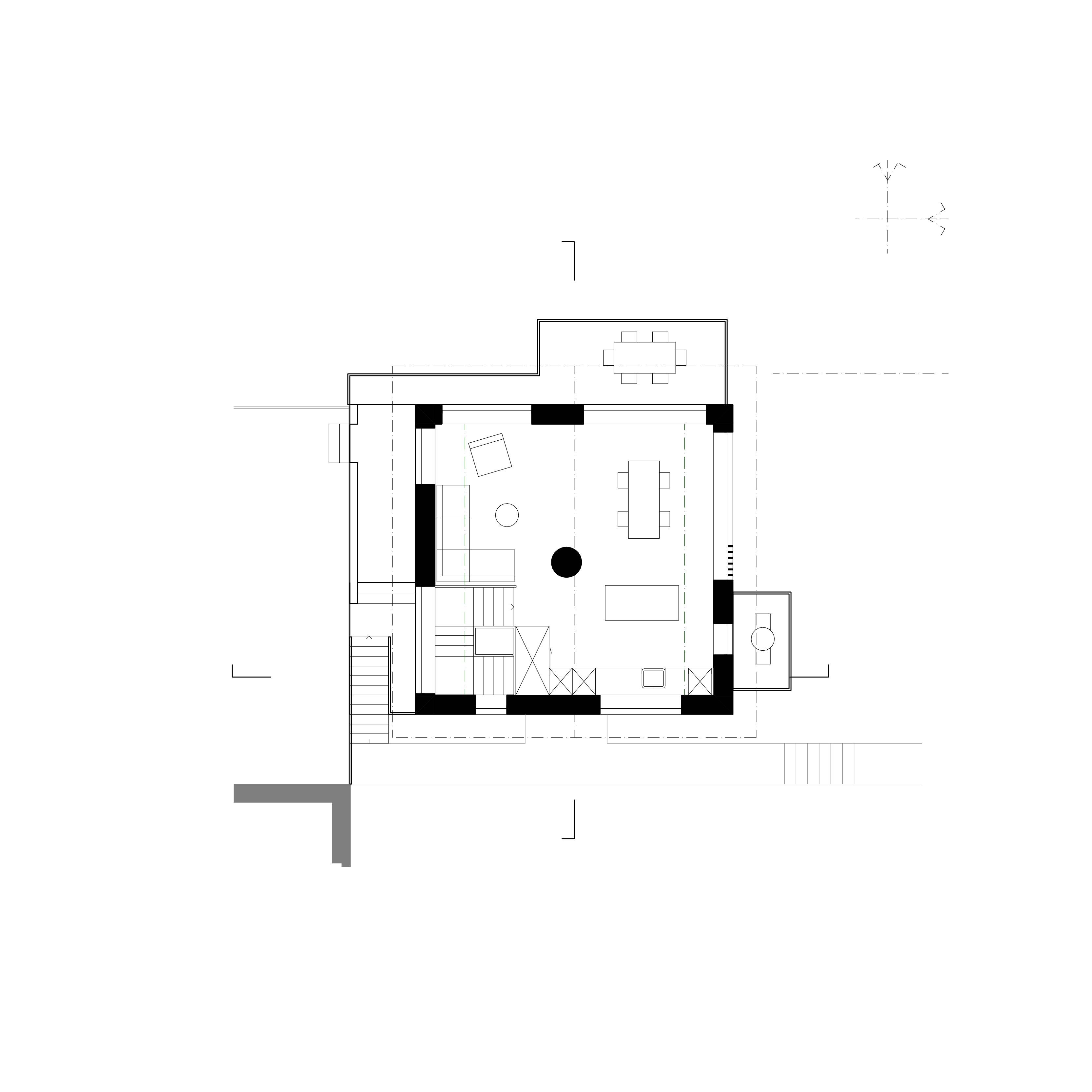 Grundriss Wohngeschoss
